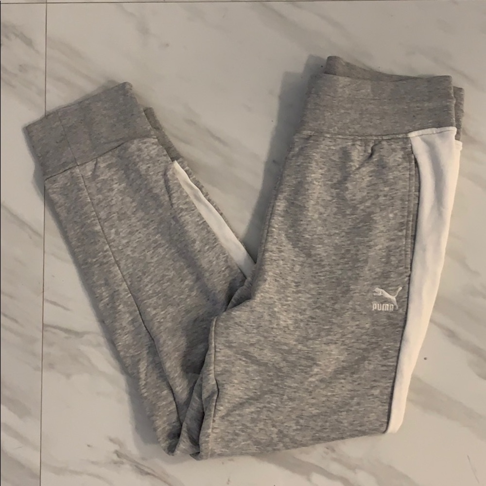 Puma Heather Grey Joggers